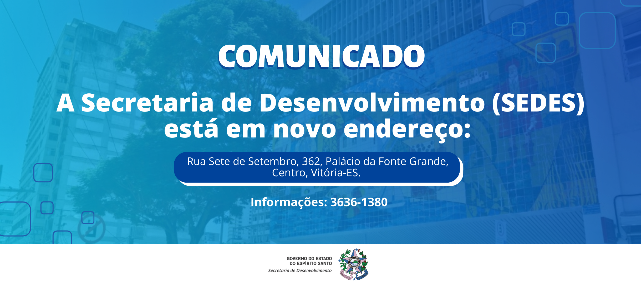 SEDES - Secretaria de Desenvolvimento